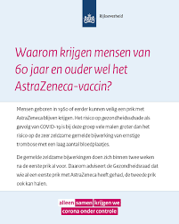 Ministerie Van Volksgezondheid Welzijn En Sport Het Prikken Met Astrazeneca Voor Mensen Van 60 Jaar En Ouder Gaat Door Afgelopen Week Zijn Alleen Bij De Ggd En Een Aantal Afspraken Verzet Om