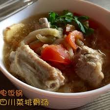 an easy to prepare soup using the steam and soup functions of a rice cooker equipment rice cook rice cooker recipes chinese vegetable soup chinese cooking