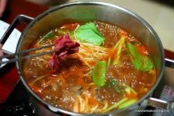 Korean Style Beef Hot Pot Sogogi Shabu Shabu Crazy Korean Cooking Hot Pot Recipe Korean Style Beef Asian Cooking