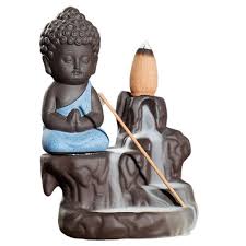 Maybe you would like to learn more about one of these? Monk Ceramic Buddha Incense Backflow Burner Cones Home Teahouse Table Decor Buy From 13 On Joom E Commerce Platform
