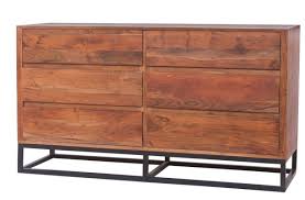 Monahan Acacia Wood 6 Drawer Dresser 6 Drawer Dresser Dresser Drawers Acacia Wood