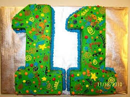 Cool Birthday Cakes For 11 Year Old Boy Cakes By Kristen H Number 11 Cake 8th Birthday Cake Boy Birthday Cake Birthday Cake Kids