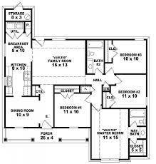 Single Y House Plans