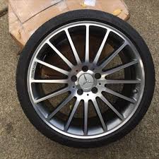 Mercedes C Class 2011 2013 19 Rim Tire Wheel Factory Oem Rear Amg 85167 Wheel Amg Mercedes C250