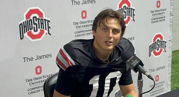 A vibe check on Julian Sayin as Ohio State opens preseason camp