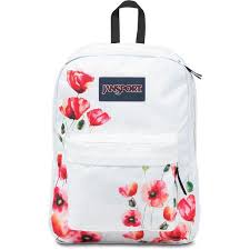 Black And White Floral Jansport Backpack Jansport Superbreak Backpack Jansport Superbreak Backpack Jansport Backpack Rucksack Bags