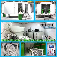 Optima Technic Manufacturing Mobile Shredders For Shredding Security Papers Mobil Parcalama Sistemi Mobileshredder Shredders Securitypapershredding Hydraul