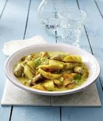 Mairubchen Mohren Ragout In Currysosse Mit Bratwurst Rezept Lecker Mairubchen Rezept Mairubchen Rezepte