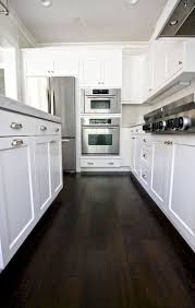 33 Amazing White Kitchen Cabinet Design Ideas Wood Floor Kitchen Dark Wood Kitchens Hardwood Floors Dark