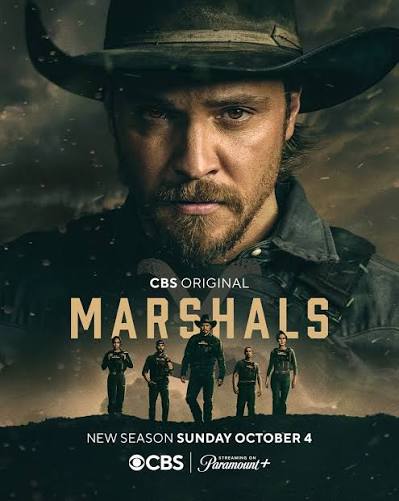 Let's ride. Marshals returns for season 2, October 4 on @cbstv and  streaming on @paramountplus. #MarshalsCBS #KeyArt
