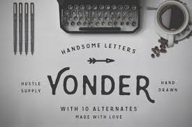 Download Yonder Font By Hustle Supply Co Creative Fabrica In 2020 Font Bundles New Fonts How To Draw Hands SVG Cut Files