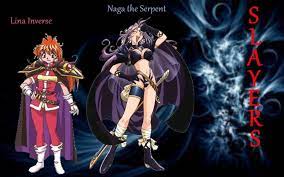 Lina And Naga Of Slayers Slayer Naga Deviantart