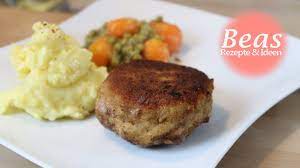 Panierte Frikadellen Rezept Buletten Panieren Paniermehl Beas Rezepte Youtube