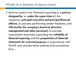 the new standard will make the auditor's report more relevant, useful and informative to investors. Chapter 7 Understanding Internal Control Over Financial Reporting And Auditing Design Effectiveness Ppt Download