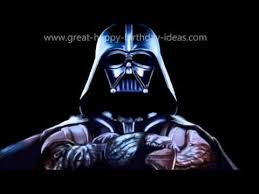 Darth Vader Say S Happy Birthday From The Dark Side Youtube Darth Vader Happy Birthday Darth Vader Star Wars Humor