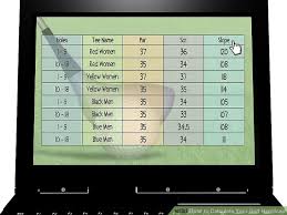How To Calculate Your Golf Handicap 9 Steps With Pictures
