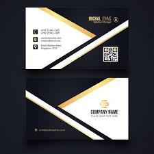 Black And Gold Business Card Design Corporate Business Card Eps Template Printing Business Cards Corporate Business Card Gold Business Card