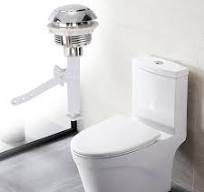 Pulsante sciacquone wc scarico a pressione coperchi serbatoio wc parti  coperchio Kit di sostituzione valvola sciacquone wc pulsante wc facile da  ...