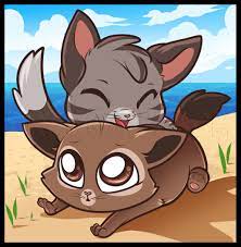 Maybe you would like to learn more about one of these? How To Draw Chibi Cats Step By Step Drawing Guide By Dawn Dragoart Com
