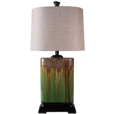 Top Product Reviews For Cinnaban Red Dripping Glaze Ceramic Table Lamp Overstock Com Green Table Lamp Beige Table Lamps Traditional Table Lamps