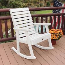Highwood Usa Weatherly Recycled Plastic Rocking Chair Outdoor Rocking Chairs Plastic Rocking Chair Wood Rocking Chair