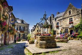 Rochefort En Terre Brittany France Jigsaw Puzzle In Flowers Puzzles On Thejigsawpuzzles Com France Travel Brittany France Best Vacation Destinations