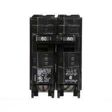 Siemens 60 Amp Double Pole Type Qp Circuit Breaker