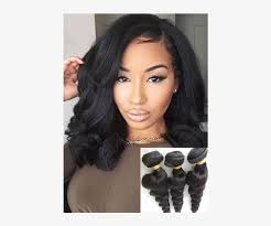 Loose curl, center part shoulder length haircut. Chinese Virgin 3 Bundles Loose Wave Hair Weaves Medium Length Sew In Curly Png Image Transparent Png Free Download On Seekpng