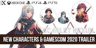 Attachment set shoulder baki (11)*. Scarlet Nexus New Characters Gamescom 2020 Trailer Revealed
