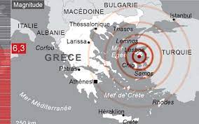 Voir plus d'idées sur le thème tremblement de terre le tremblement de terre a été enregistré à 11,7 kilomètres de profondeur, et a frappé à 23 h 34 (gmt) à près de 200 km à l'est de nikolskoye, en russie. Au Moins Dix Blesses Dans Un Seisme D Une Magnitude 6 3 En Mer Egee