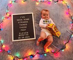 Stranger Things Baby Letter Board Baby Milestones Pictures Monthly Baby Photos Boy Baby Milestone Photos