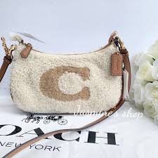 Coach Teri Shoulder Bag With Coach Motif CE557