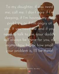 I will be there quotes. 150 Best Dad And Daughter Quotes And Sayings Heartfelt