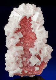 Halite Crystals On Halite Matrix By Mineralsis Crystals Minerals Crystals Rocks Minerals And Gemstones