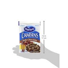 Ocean Spray Craisins Milk Chocolate Covered Dried Cranbe