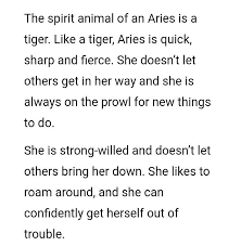 * an aspect of yourself that is already strongly developed or needs to be explored more * a situa. Your True Spirit Animal According To Your Sign Zodiac Amino