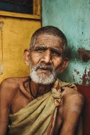 Old hindu priest'