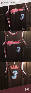 And it didn't stop there. Miami Heat Black Vice City Jersey Stitched Large Mens Large Miami Vice City Jersey Dwyane Wade Miami Vice City Jersey 3 City Miami Heat Miami Vice Jersey