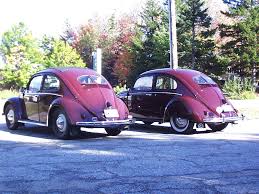 Image result for Bordeaux Red 1949 Beetle