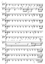 DBZ Sheet Music - DBZ Score • HamieNET.com