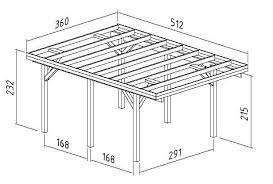 Carport Karl 1 Einzelcarport 360x512cm 12x12cm Leimholzpfosten Holz Garage Neu Ebay Carports Pavillon Selber Bauen Carport