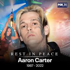 RIP: Singer Aaron Carter has died after apparently drowning at his  Lancaster home Saturday morning, according to reports from TMZ Details  here: https://tinyurl.com/yckvzhcw