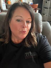 Long hair in January … short hair today.