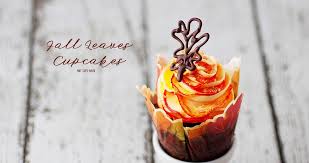 Pumpkin pie spice cupcakes with cream cheese frosting. How To Make Chocolate Fall Leaves On Cupcakes Video Pint Sized Baker
