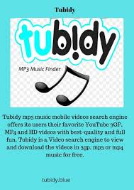 Tubidy allows you to convert & download video/audio from internet indexed by google in hd quality. Photo 1 Of 1 Tubidy