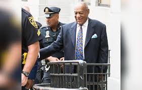 Bill cosby and his wife, camille, arrive for closing arguments in the retrial of his sexual assault case at the montgomery county courthouse in norristown, pennsylvania, on april 24, 2018.dominick reuter. 96sjr79blr9 Tm