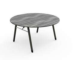 Available in black or white. Round Table With Folding Legs Idfdesign