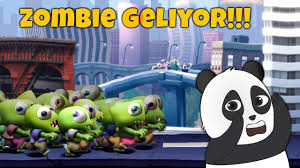 Panda Zombie Tsunami Oynuyor Zombie Ordusu Geliyor Youtube