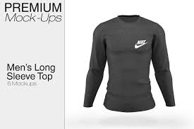 Black And White Long Sleeve Top Mens Men S Long Sleeve Top Mockup Long Sleeve Tops Men Hoodie Mockup Long Sleeve Tops