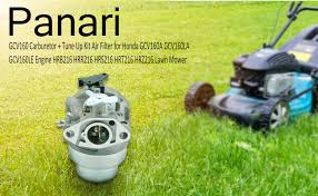 Manual and parts list for honda gcv160 | lawn mower forum. Amazon Com Panari Gcv160 Carburetor Tune Up Kit Air Filter For Gcv160a Gcv160la Gcv160le Engine Hrb216 Hrr216 Hrs216 Hrt216 Hrz216 Lawn Mower Garden Outdoor